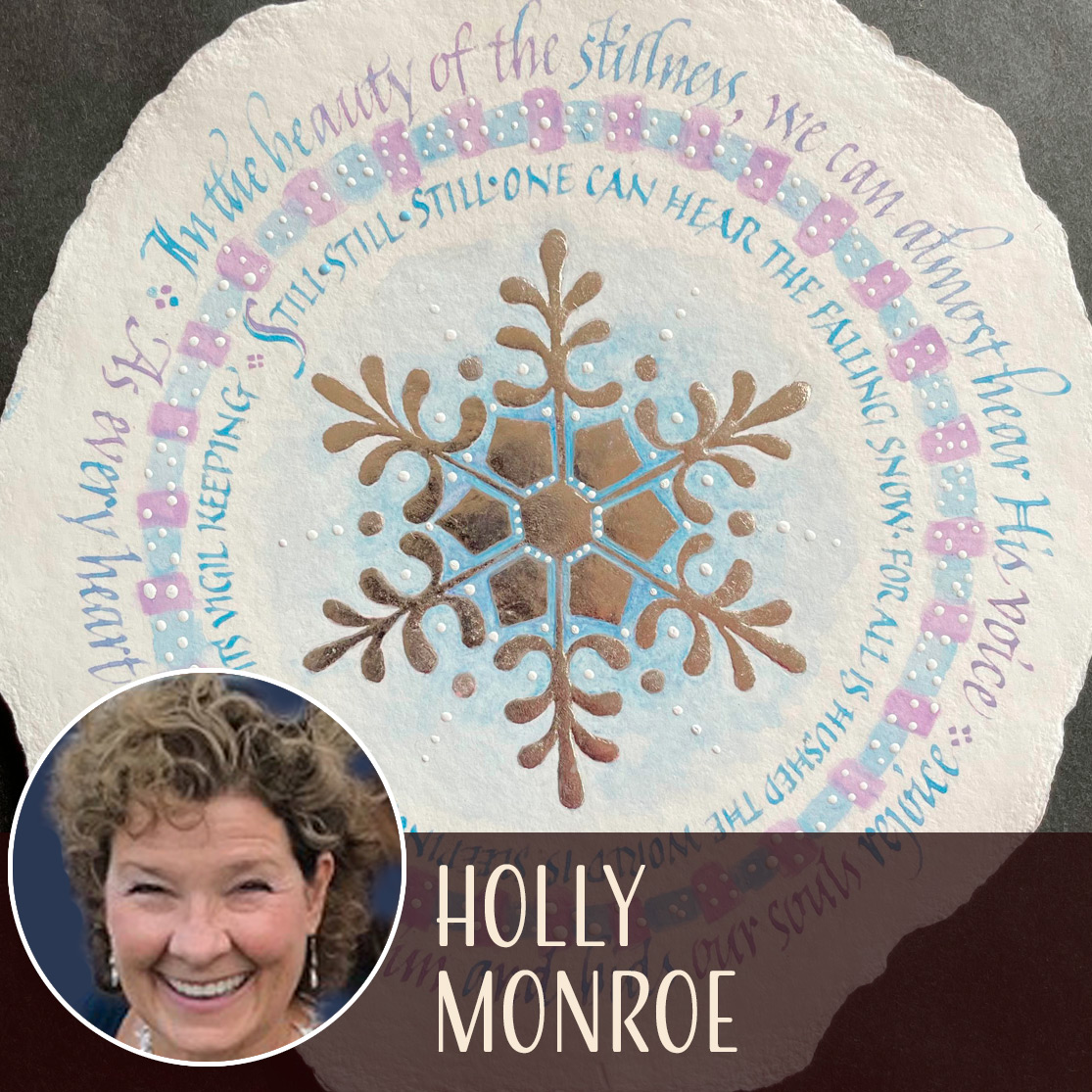 Holly Monroe - Paladium Leaf Snowflake